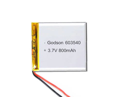 603540 batteria al litio 16g del polimero 3,7 v 800mAh del litio con la prestazione stabile
