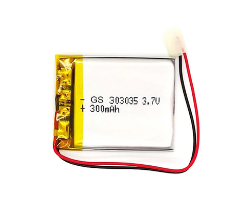 Polimero del litio una batteria 10g 300mAh 303035 da 3,7 volt per illuminazione di emergenza