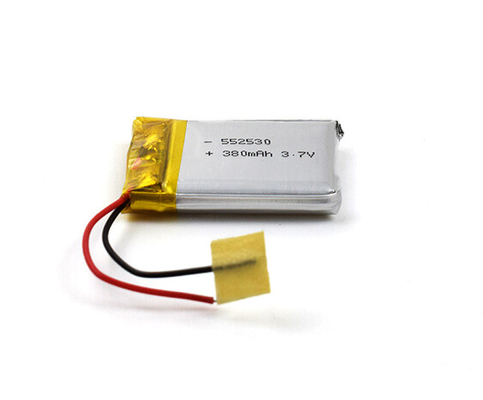 cellula della batteria 380mAh del polimero del litio 3.7V per le illuminazioni di soccorso