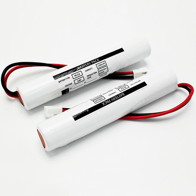 Pacchetti della batteria del bastone del segno dell'uscita di sicurezza della batteria di SC1200mAh 3,6 V NiCd