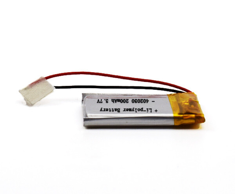 200mAh litio Ion Battery Emergency Light 402030 3,7 volt 10g