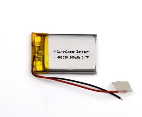 200mAh litio Ion Battery Emergency Light 402030 3,7 volt 10g