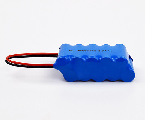 Batterie ricaricabili di NiMh della luce di emergenza 2 3AAA 300mAh 12V