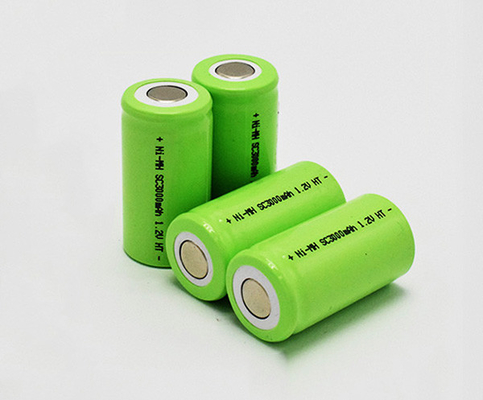 Cellule del GH del pacchetto SC3000mAh 1.2V della batteria della luce dell'uscita del Ni MH 4 anni di vita