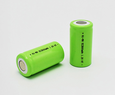 Cellule del GH del pacchetto SC3000mAh 1.2V della batteria della luce dell'uscita del Ni MH 4 anni di vita