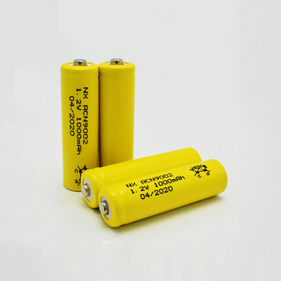 NiCd 1,2 rivestimento su ordinazione dell'OEM della batteria ricaricabile aa 1000mAh di volt