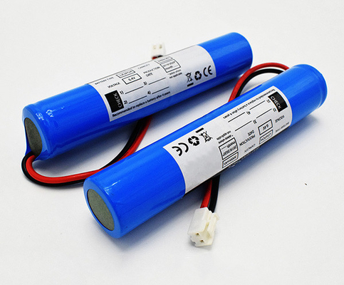 Batterie della luce dell'uscita di sicurezza del litio Lifepo4 18650 6.4V 3000mAh
