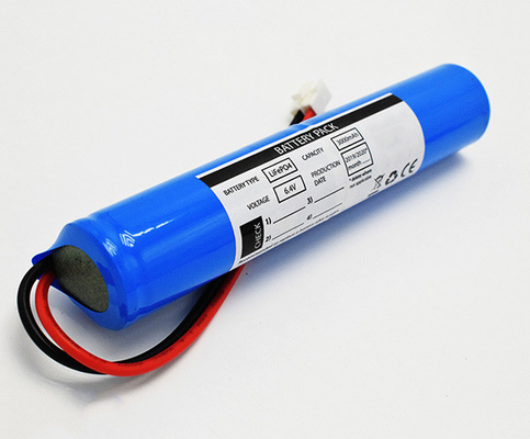 Batterie della luce dell'uscita di sicurezza del litio Lifepo4 18650 6.4V 3000mAh