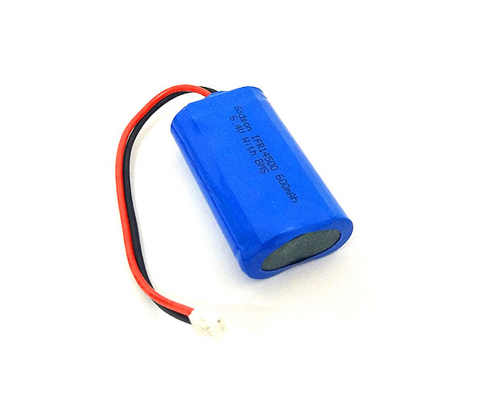Batteria al litio LiFePO4 3.2V 600mAh della luce di emergenza IFR14500
