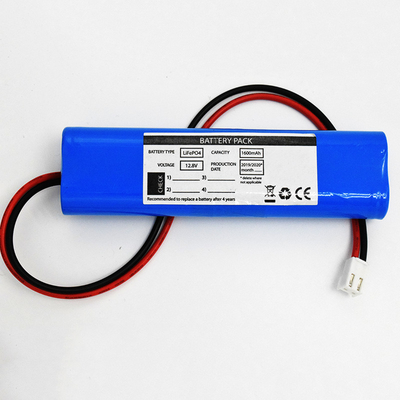 Batterie della luce dell'uscita di sicurezza del litio Lifepo4 18650 12.8V 1600mAh