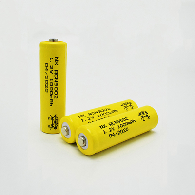 La batteria ricaricabile del CD del Ni di 1,2 V ha preveduto la vita 5 anni di AA1000mAh di tipo del bastone