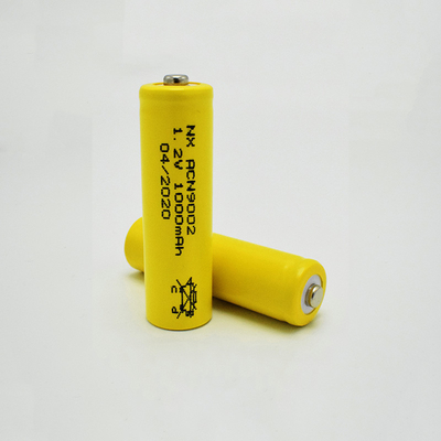 La batteria ricaricabile del CD del Ni di 1,2 V ha preveduto la vita 5 anni di AA1000mAh di tipo del bastone