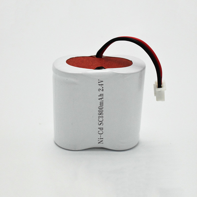 Pacchetto al cadmio-nichel SC1800mAh 2.4V della batteria ricaricabile