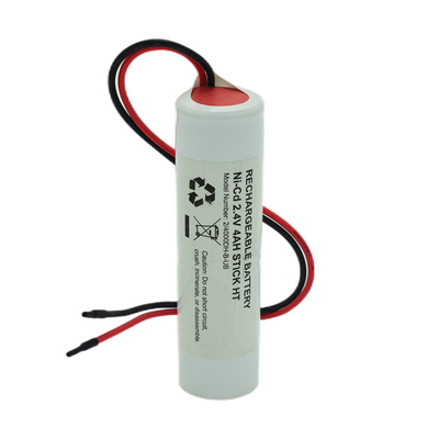 Tassa standard della batteria ricaricabile 0.1C di NiCd D4000mAh 2,4 V