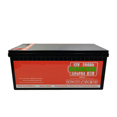 Eco-friendly Deep Cycle 12V LiFePO4 Batteria 50Ah 200Ah A bassa auto-discarica